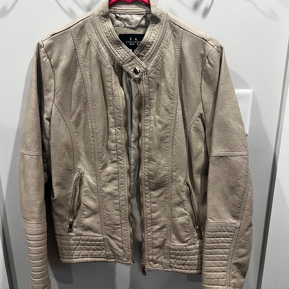 Faux Leather Jacket - Picture 1 of 4